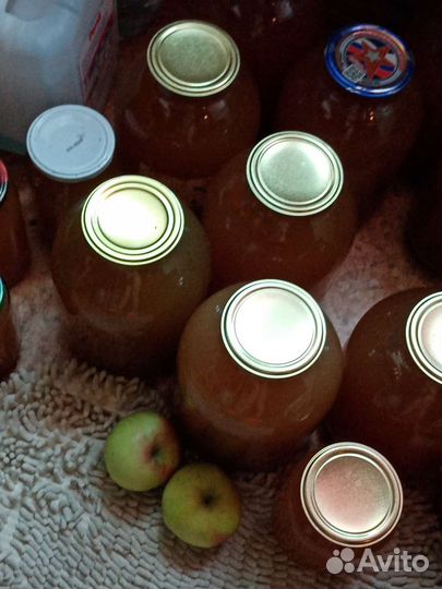 Сок яблочный и грушевый