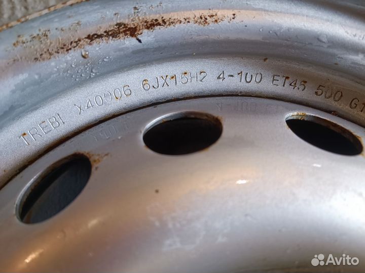 Стальные диски r15 trebl