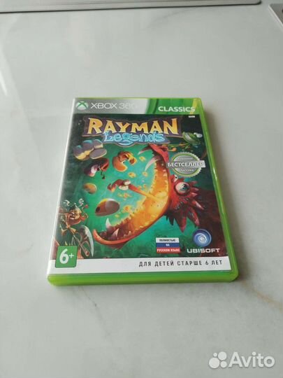 Игра Rayman Legends Xbox 360 диск
