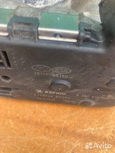 Заслонка дроссельная электрическая Kia Cerato 2011