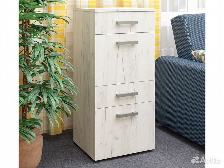 Тумба для офисов и гостиниц 2 ящика+2-1 двери