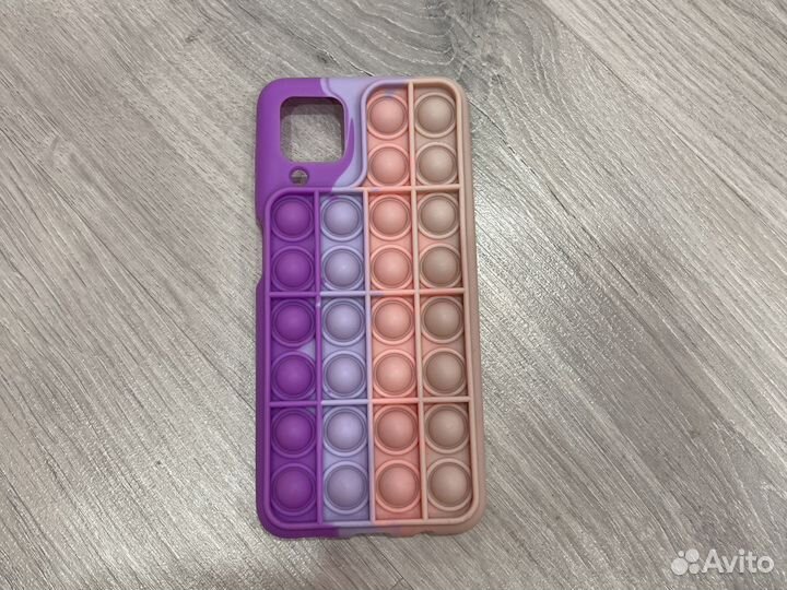 Чехол на samsung a12 поп ит