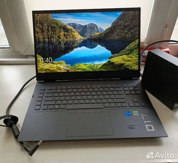 Игровой ноутбук I7 10800H RTX3070 16 GB RAM