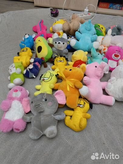 Мягкие игрушки пакетом новые