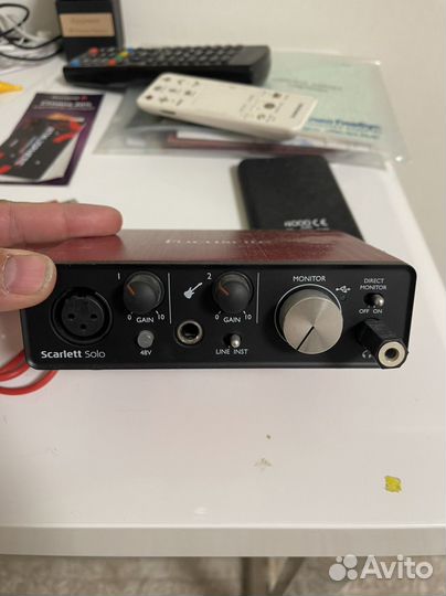 Звуковая карта focusright scarlet solo 2nd gen