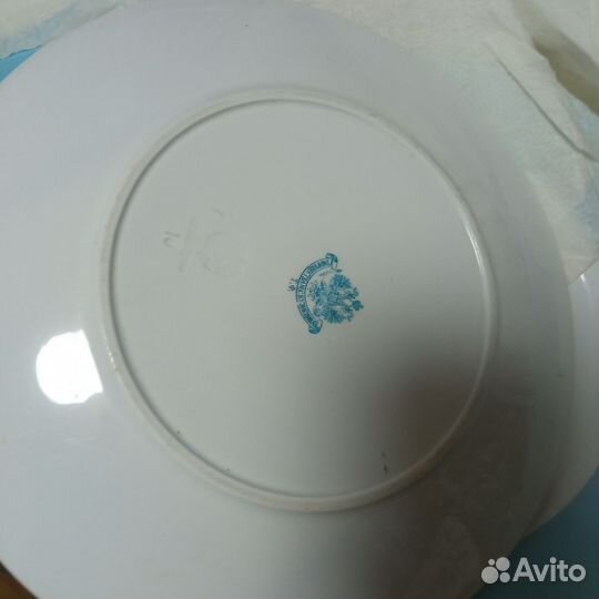 Старинная тарелка