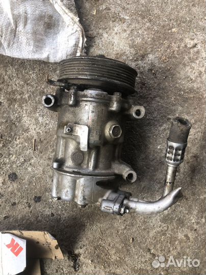 Компрессор кондиционера peugeot partner