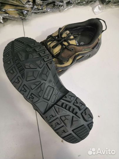 Тактические кроссовки lowa мох