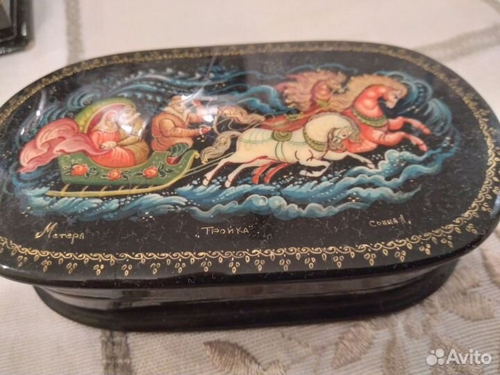 Шкатулки винтажные всевозможные