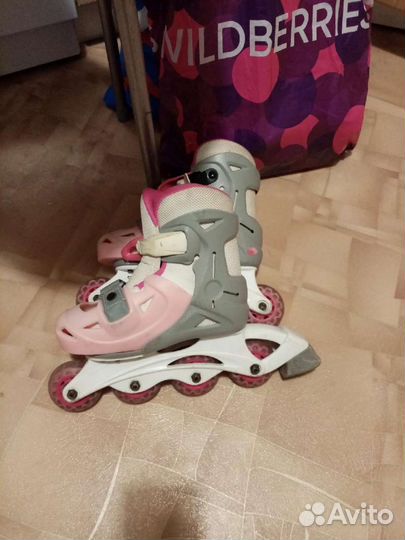 Роликовые коньки детские раздвижные