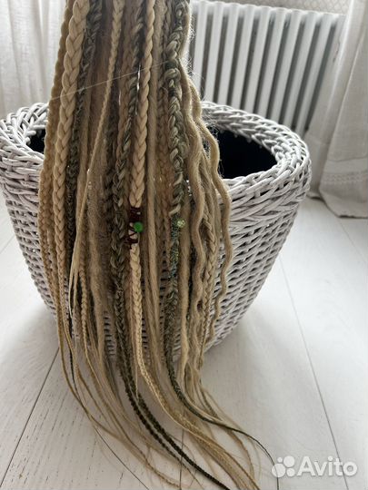 Комплект д е кос дред заплетение