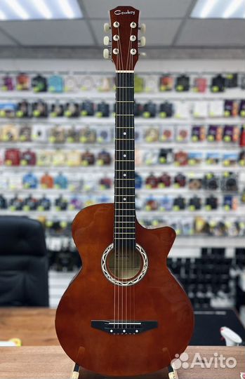 Акустическая гитара (новая, гарантия, чек)