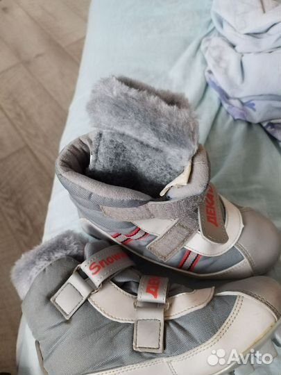 Лыжные ботинки детские