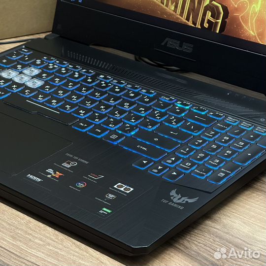 Asus Tuf 15.6 120Hz Ryzen 7/GTX 1650/SSD256/IPS