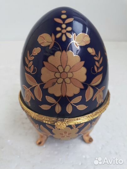 Сувенир шкатулка-яйцо Греция