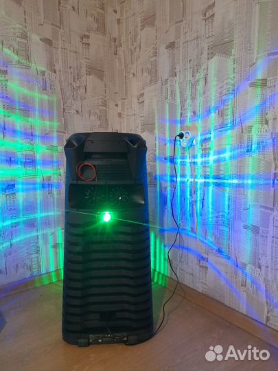 Мощная Sony mhc v73d, PartyBox