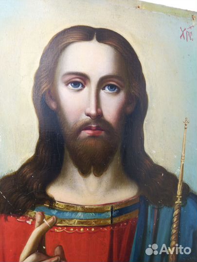 Икона Господь Вседержитель 19-20 век