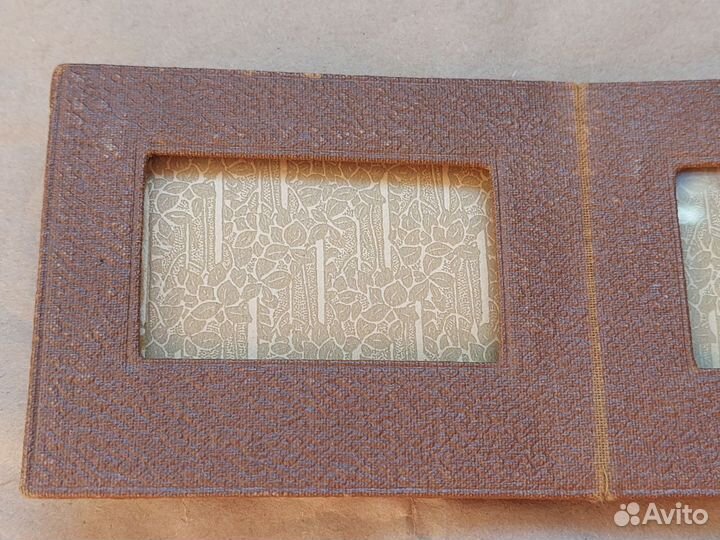 Старинная дорожная рамка для фотографий дореволюци