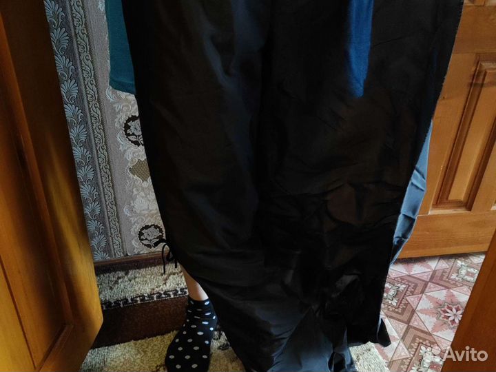 Подкладочная ткань шёлк черный