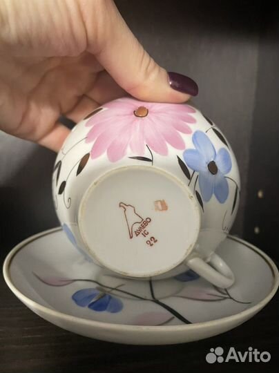 Чайная пара Дулево