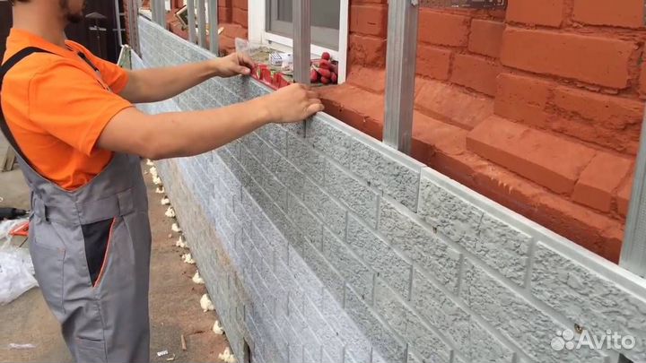 Облицовка фасада, утепление