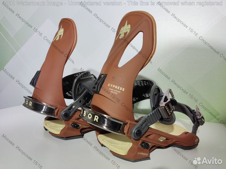 Крепления для сноуборда arbor cypress Carter новые