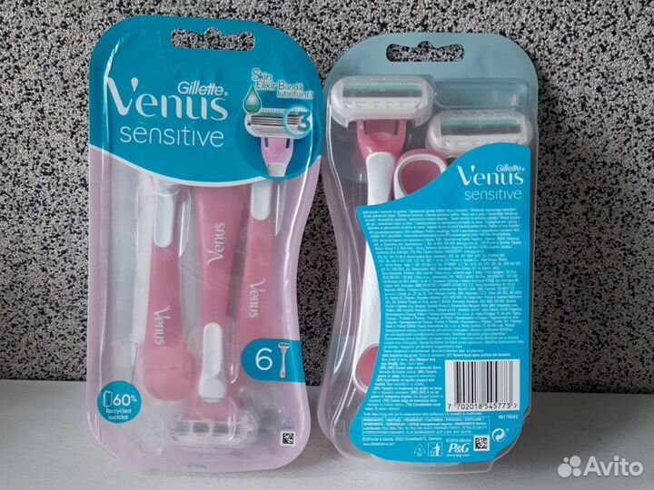 Станок для бритья gillette venus 3 (6шт)