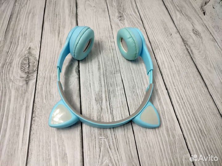 Детские наушники, новые, ушки кролика, Bluetooth