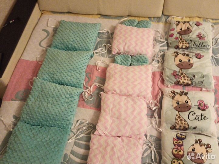 Бортики для кроватки