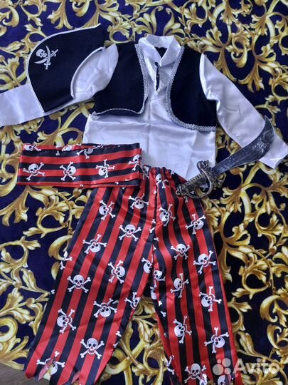 Костюм пирата 128