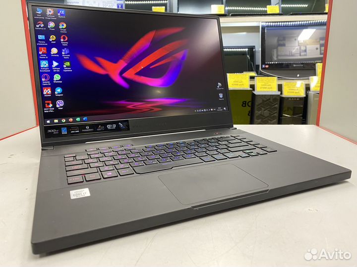 Премиальный игровой ноутбук asus ROG Zephyrus S15