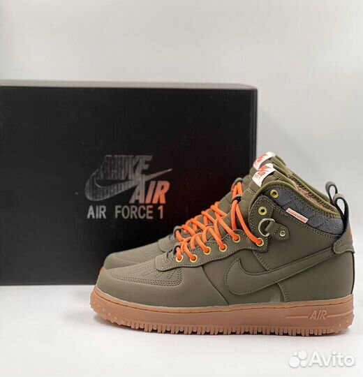 Кроссовки Nike Air Force 1 Duckboot с мехом