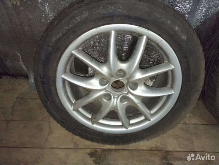 Обвес и диски на Porsche