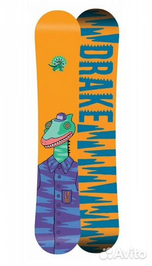 Сноуборд детский 130+крепления+ботинки р38(24см)