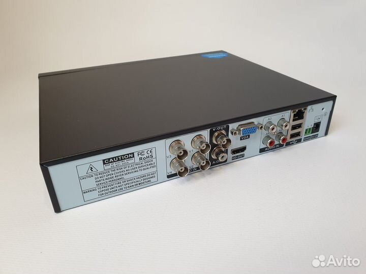 Видеорегистратор гибридный 4-канальный до 5 Мп