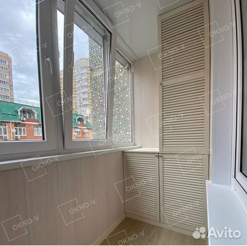 Окна лоджия отделка