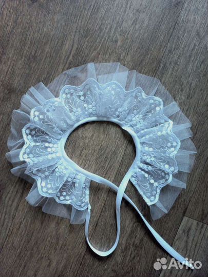 Жабо воротник новый