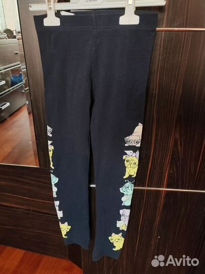 Летние платья, футболки, штаны на девочку 128