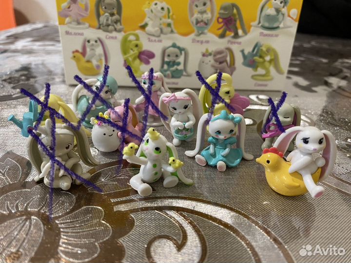 Игрушки из чупа чупс зайки piglette