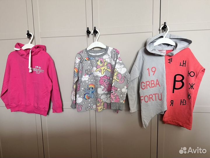 Вещи пакетом для девочки 104 110 размер