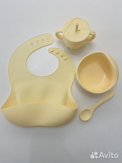 Детская силиконовая посуда