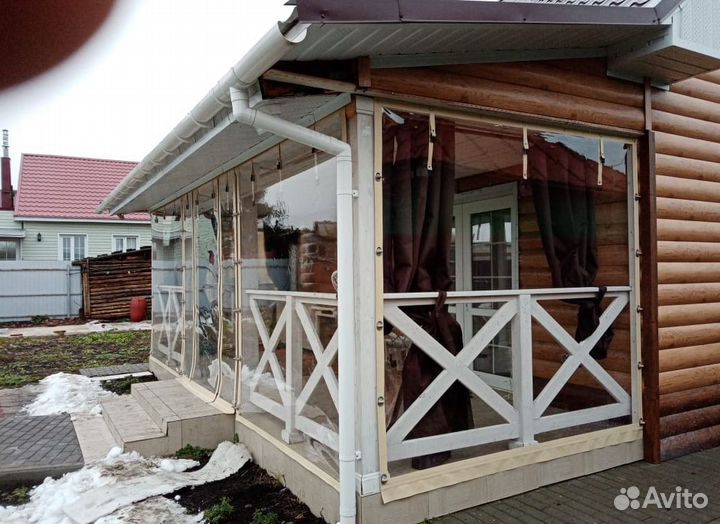 Мягкие окна для веранды