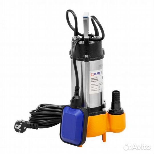 Насос фекальный DWP 750 / сер