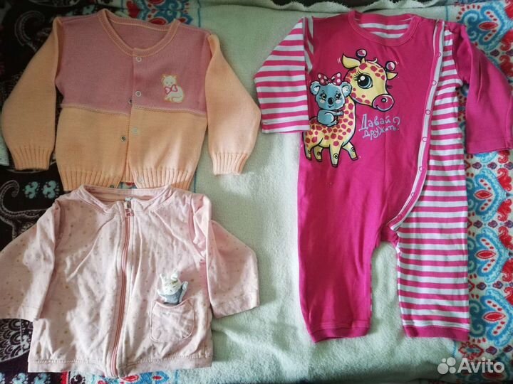 Детские вещи для девочки 62-68