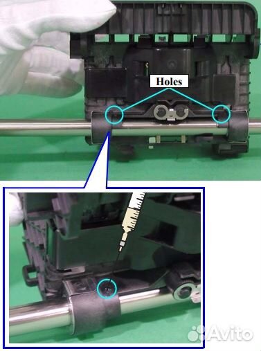 Втулки вала каретки Epson A3