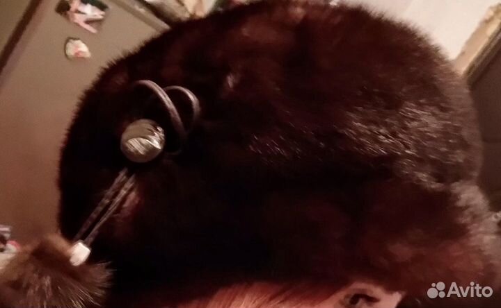 Норковая шапка новая