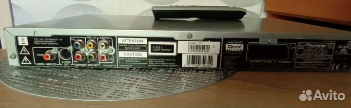 Dvd плеер pioneer dv-380-s