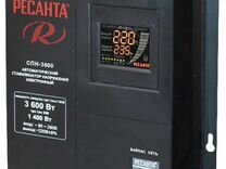 Стабилизатор напря Ресанта спн-3600 от 90Вт-3,6кВт