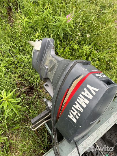 Лодка с двигателем