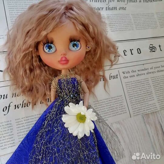 Кукла блайз blythe кастом